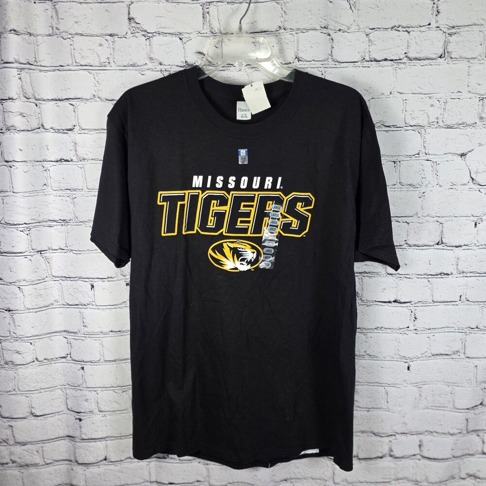 Missouri Tigers Men's Large Black T-Shirt